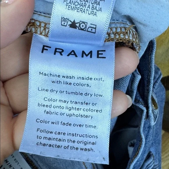 Frame denim ‘Le High Straight’ jeans, size 28 - Picture 10 of 10